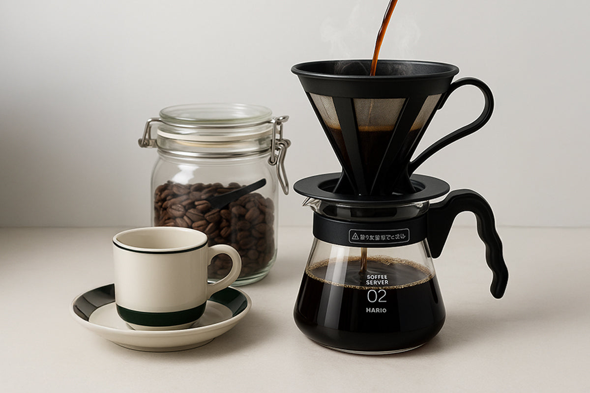 HARIO METAL DRIPPER V60-02