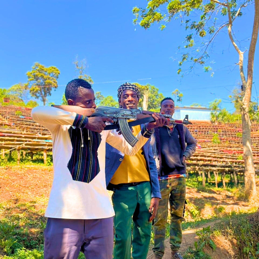 WHY ARE THERE KALASHNIKOVS IN ETHIOPIAN COFFEE WASHING STATIONS?